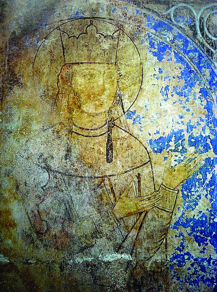 თამარ მეფე. ყინწვისი ფრესკა